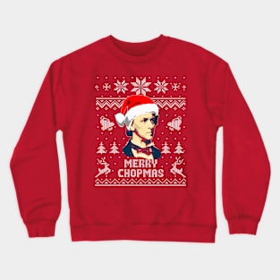 Fredrick Chopin Merry Chopmas Crewneck Sweatshirt